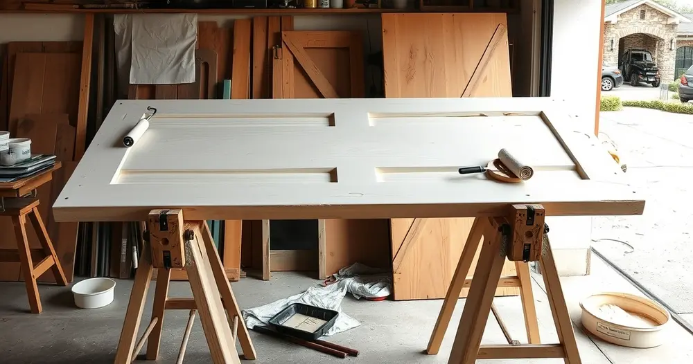 Como pintar porta de madeira sem marca de pincel