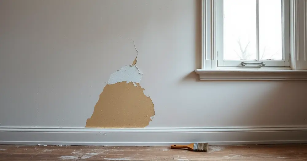 Como tirar umidade da parede antes de pintar de novo
