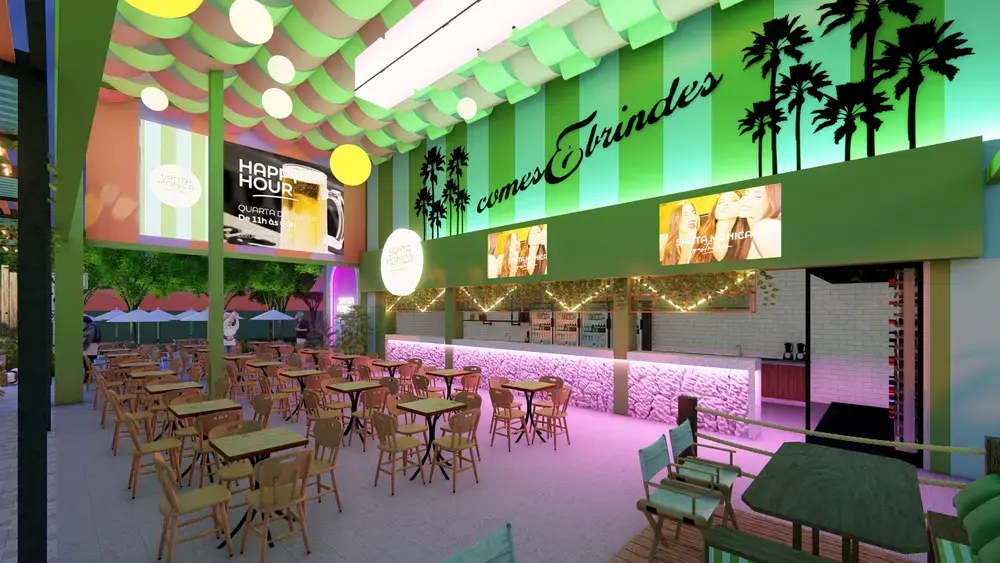 Santa Mônica Gastrobar traz lifestyle californiano à Asa Sul