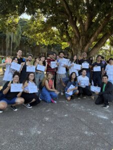 Assobio viral vira ação solidária na UnB
