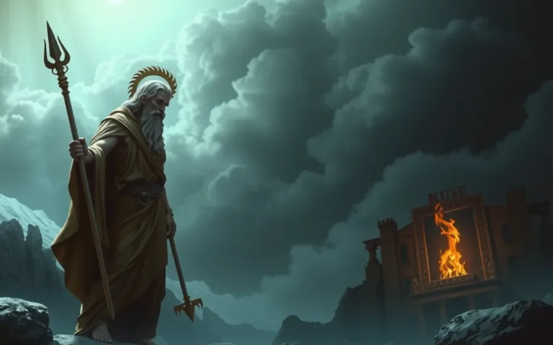 Como Zeus decidia o destino dos heróis na mitologia grega