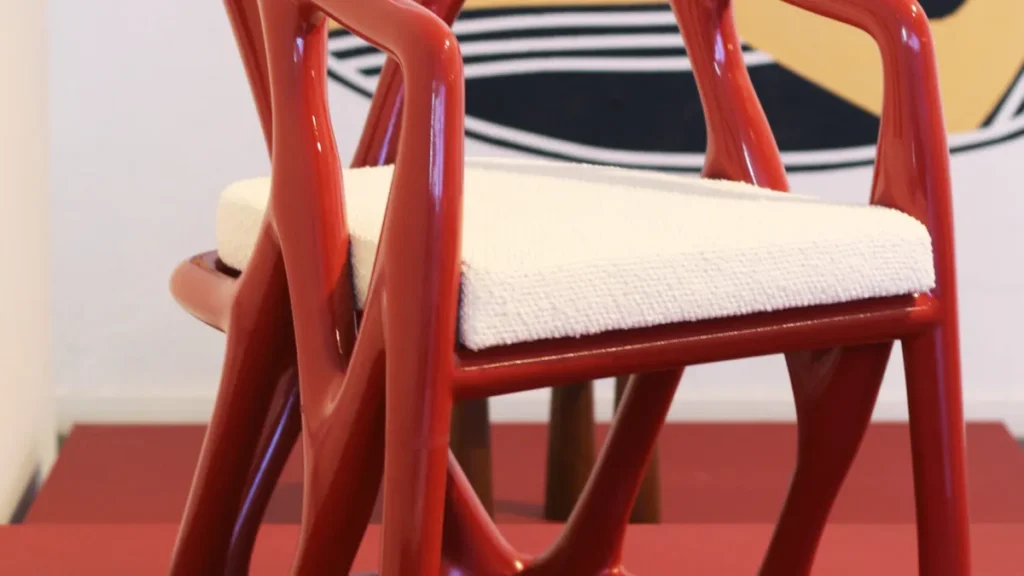 Cadeira criada por algoritmo e impressa em 3D estreia na Brasília Design Week