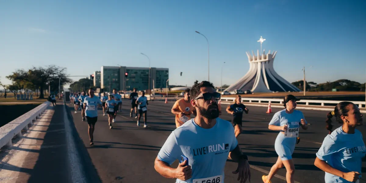 Brasília estreia maratona inédita no Circuito LIVE! RUN XP